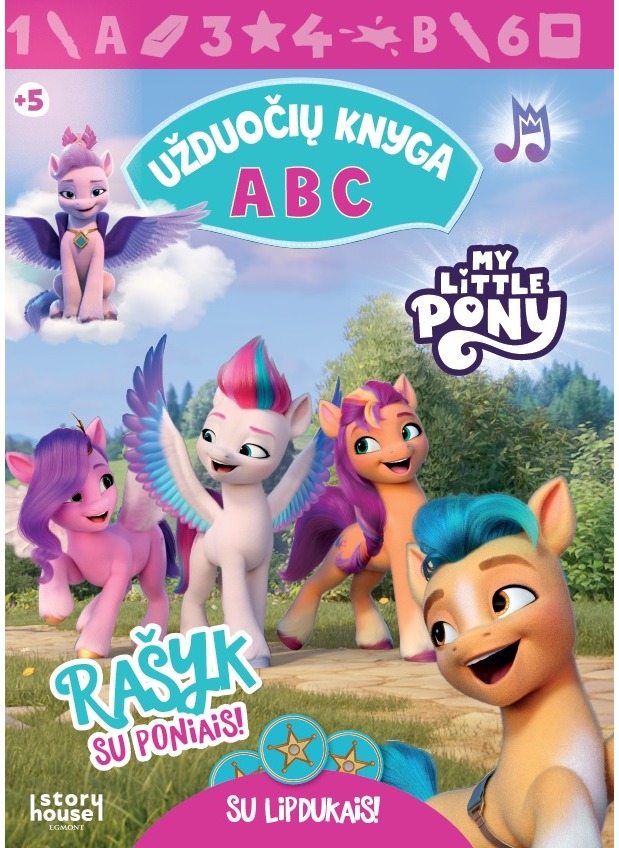 My Little Pony. Užduočių knyga ABC | Pegasas