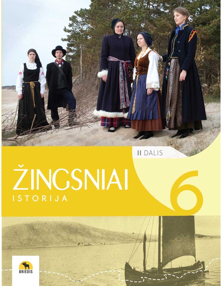 Žingsniai. Istorijos vadovėlis 6 kl., II d. | Pegasas