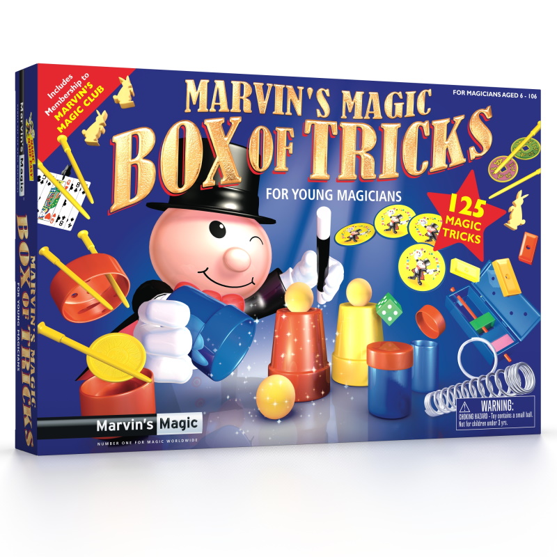 HappyMagic　3箱セット Magijos triukų rinkinys MARVINS MAGIC Box of Tricks | Pegasas