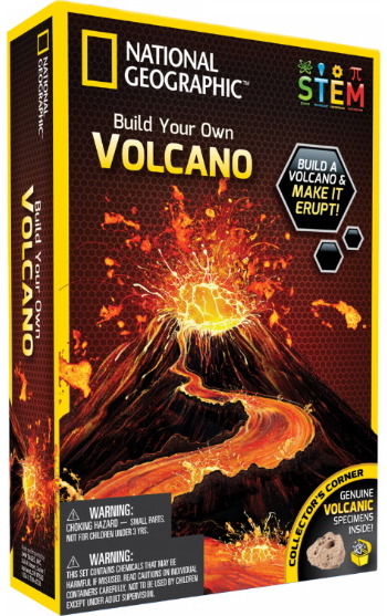 Mokslinis rinkinys ugnikalnis NATIONAL GEOGRAPHIC Volcano Science