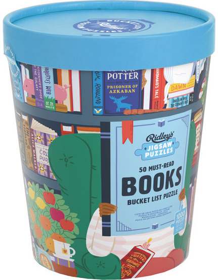 50 Must-Read Books Of The World Bucket List. 1000-Piece Puzzle