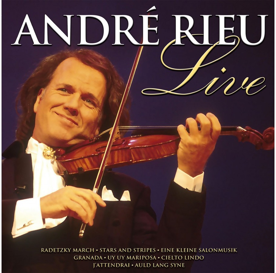 André Rieu: Live (180g) (Limited Numbered Edition) (Transluce nt Blue ...