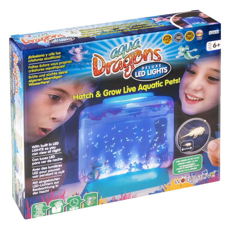 Aqua Dragons Akvariumas su LED šviesomis | Pegasas