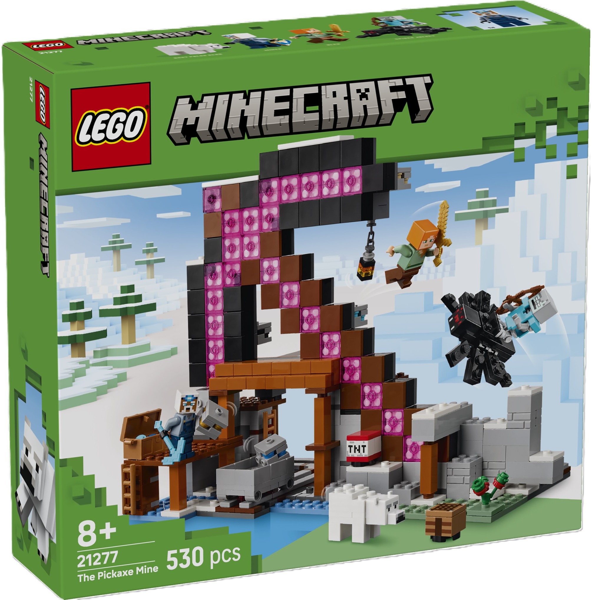 LEGO Minecraft The Pickaxe mine | Pegasas